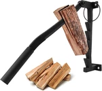 Wall Mounted Kindling Splitter, Heavy Duty Steel Firewood Cracker, Portable Manu. Fixed Price $102.49.