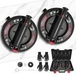 Urline Glass Suction Cups,8 Heavy Duty Cups,2 Pack 880 Lbs Load Capac.... Fixed Price $48.74.