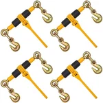 Ratchet Chain Binders, 1/4"-5/16", 2600 Lbs Safe Working Load, 4 Pack Load Bind. Fixed Price $93.02.