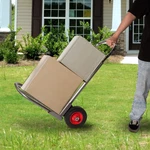 Vilobos Hand Truck Folding Dolly Cart Luggage Trolley Telescoping Handle 2 Ropes. Fixed Price $59.99.