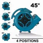 Xpower P-830 Commercial 3 Speed Air Mover 1 Hp 3600 Cfm Carpet Dryer Floor Fan. Fixed Price $393.88.