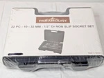 Paramount 22 Piece Non Slip Socket Set 1/2" Drive 10 To 32 Mm 69556405. Fixed Price $60.95.