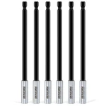 Geinxurn 6pc 6inches Screwdriver Bit Holders, Cr-v Extension Socket Drill 6". Fixed Price $17.23.