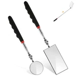 2 Pieces Telescoping Inspection Mirror, 360 Swivel Extendable Mechanic Aut. Fixed Price $16.97.