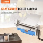 Vevor 12.5" Slip Roll Machine 20 Gauge, Sheet Metal Rolling Bender. Fixed Price $121.99.