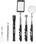 Neiko 20736a (6) Piece Set, Magnetic Tool & Telescoping Mirror Adjustable T. Fixed Price $47.28.