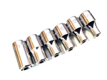 Snap On Tools 6 Piece 1/4 Drive E4 To E10 Shallow Torx Chrome Socket Set Mint. Fixed Price $84.95.