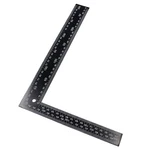 Joyangy Metal L Square Ruler, 90 Degree Right Angle Metric And Inches Black. Fixed Price $9.11.