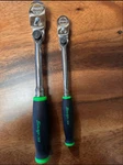 *new* Snap On Tools Fh80mp And Th72mp Hi Viz Yellow Indexing Ratchet Combo Set. Fixed Price $401.62.