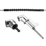 Ocgig 3 Pcs 105 Degree Right Angle Drill Attachment Hex Shank Screwdriver Ang.... Fixed Price $16.42.