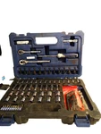 Kobalt 93-piece Standard And Metric Combination Polished Chrome Mechanics Tool. Fixed Price $45.00.