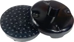 Floor Jack Saddle With Rubber Pad, 4.8 Inch In Diam, 1-1/8 Stem, Up To Black. Fixed Price $26.05.