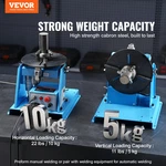 Vevor 10kg Welding Positioner, 0-90 Tilt, 1-12 Rpm W/ 8" Chuck. Fixed Price $263.99.