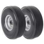 Ar-pro (2-pack) 10-inch Solid Wheel Replacement - 4.10/3.50-4 10 , Black. Fixed Price $50.05.