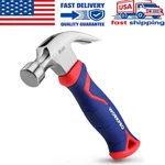 Workpro 8 Oz Claw Hammer With Fiberglass Handle Forged Hardened Steel Heads Us. Fixed Price $18.99.