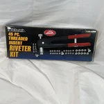 Pittsburgh 45 Pc. Threaded Insert Riveter Kit #1210 New In Box (see Pics). Fixed Price $8.99.