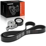A-premium Serpentine Belt Drive Kit: Toyota Camry, Rav4, Scion Tc L4 2.5l Dohc. Fixed Price $87.97.