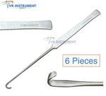Spay Snook Hook 8" Veterinary Surgical Instruments German Stainless Steel 6 Pcs. Fixed Price $25.99.