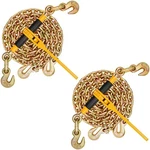 Vevor Chain And Binder Kit 3/8"-1/2" Ratchet Load 3/8" X 10' 2 Pack. Fixed Price $116.99.