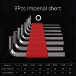 5/8/11pcs Allen Wrench Set Metric Hex Key L Shape Short Arm Tool - New. Fixed Price $12.33.