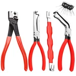 Okumoe 4pcs Electrical Disconnect Pliers, Automotive Connector Red. Fixed Price $28.81.