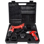 74 Pc Combo Cordless Drill & Driver 2 Batteries With Acc Bits And Charger 12v. Fixed Price $69.99.