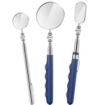 3 Pieces Telescoping Inspection Mirror Stainless Steel Extendable Mechanic Mi.... Fixed Price $16.03.