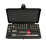 Tone Brfs27 29-piece Ratcheting Bit Set In Metal Case. Fixed Price $89.00.