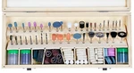 228pc Rotary Tool Accessory Bit Set W Case 1/8" Accessories For Dremmel Grinding. Fixed Price $24.95.