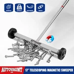 17" Rolling Magnetic Sweeper Picks Up Tools Nails Screws Clips Garage Shop Yard. Fixed Price $19.79.