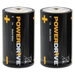 Powerdrive Pd2d Size D 1.5v Batteries Extended Shelf Life - Pack Of 2. Fixed Price $16.81.