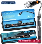 Vibelite Extendable Magnetic Flashlight With Telescoping Magnet Pickup Tool-fath. Fixed Price $27.18.