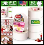 Xfasten Double Sided Carpet Tape For Area Rugs, 2 Inch X 30 Yards (6-pack). Fixed Price $100.99.