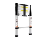 Vevor Telescoping Ladder 10.5 Ft Aluminum One-button Retraction Collapsible. Fixed Price $54.99.