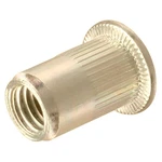 100 Qty #8-32 Unc Rivet Nuts - Zinc Plated Carbon Steel Flat Head Threaded Inser. Fixed Price $13.99.