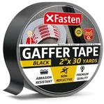 Xfasten Black Gaffers Tape 2 Inch X 30 Yards, No Residue Tape, - Sealed. Fixed Price $12.00.