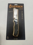 New! Gerber 31-003518n Folding Knife Flatiron Black 7cr17mov Steel 8.5". Fixed Price $19.79.