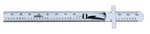 Johnson Level & Tool 7203 Stainless Steel Metric Pocket Clip Rule, 6", Silver. Fixed Price $11.21.