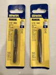 2 Pack Irwin Hanson High Carbon Steel Sae Bottom Tap 5/16 - 18nc. Fixed Price $15.19.
