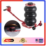 Vevor 6600lbs Triple Bag Air Jack 3 Ton Pneumatic Car With Long Handle Red. Fixed Price $121.21.