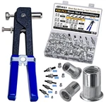 Pressure Rivet Nut Tool Kit, 430pcs Aluminum Combination (m8/m6/m5/.... Fixed Price $38.46.