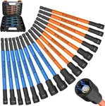 16pcs Magnetic Nut Driver Set For Impact Drill, 6 Inch Extra 16 Pcs, Orange. Fixed Price $24.64.