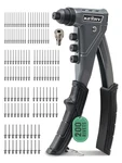 Kerry One-handed Pop Rivet Gun Set - 9.6" Extended 9in Gun, Grey. Fixed Price $40.35.