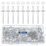 250pcs 1/8" X 1/4" Silver Aluminum Pop Rivets With Stainless Steel Washers 3..... Fixed Price $13.91.