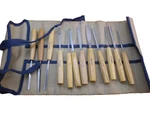Pfeil "swiss Made" Complete Set Of 12,w/ Deluxe Tool Roll. Fixed Price $474.05.