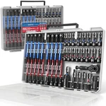 Sedy 41pc 1/4" Magnetic Nut Driver Set Sae Metric Impact Socket Ratchet Kit. Fixed Price $107.99.