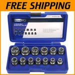 Professional Grade Bolt Extractor Set, Easy-out Tool Kit. Fixed Price $43.19.