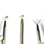 Holder Easy Pick Up Tool Gemologist Diamond Tweezers Craft 3, 4 & 5 Prong. Fixed Price $13.59.