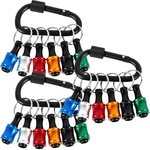 18pcs Bits Holder Keychain, 1/4" Hex Shank Screwdriver Holder, Quick-change. Fixed Price $19.50.
