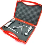Buyohlic Set Of 3 Reversible Ratchet Adjustable Tap Wrench With Plastic Case. Fixed Price $66.50.